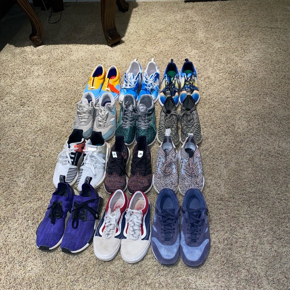 Sneaker collection. Adidas, nike, vans main image 4